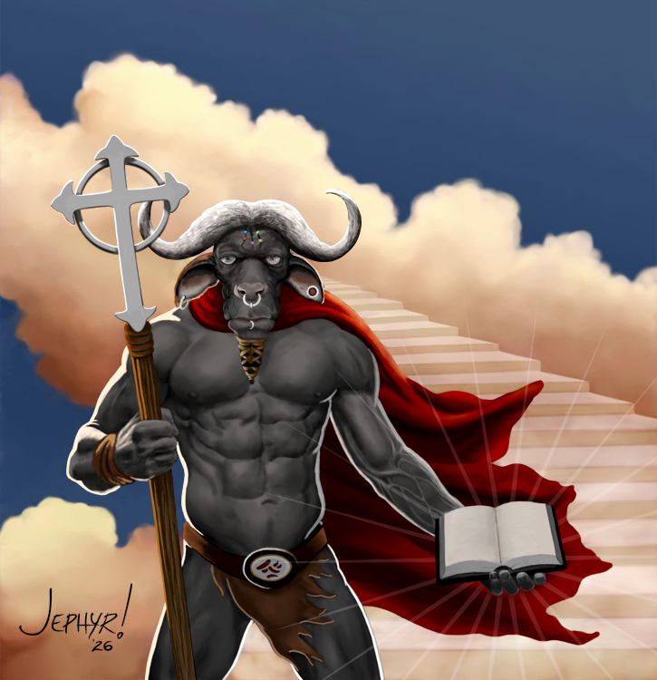 'Invitation' - Digital Painting - Copyright 2026 - Jephyr - All Rights Reserved - NOAI NO AI USE